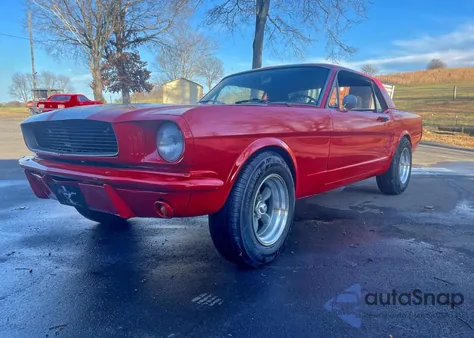 1966 Ford Mustang from USA, damaged, VIN 6T09C167737